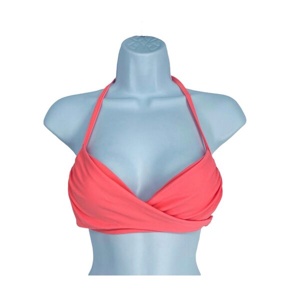 Victoria's Secret The Wrap Halter ~ Size 32B ~ Beach Swim Bikini Tops Halter - Picture 2 of 8